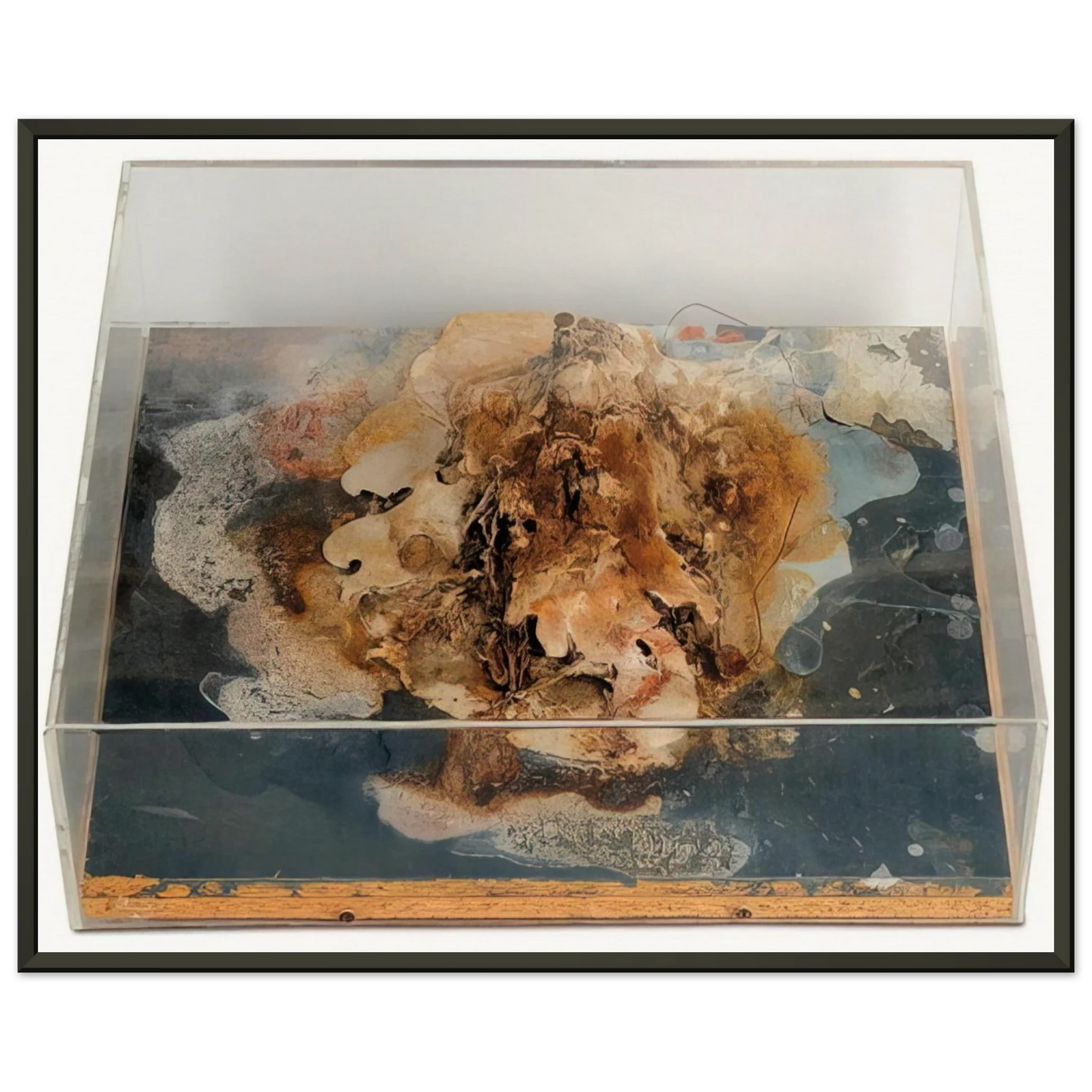 Dieter Roth Small Island 1968 Framed Art Print - Aluminum Frame - 70x100 cm / 28x40 inches