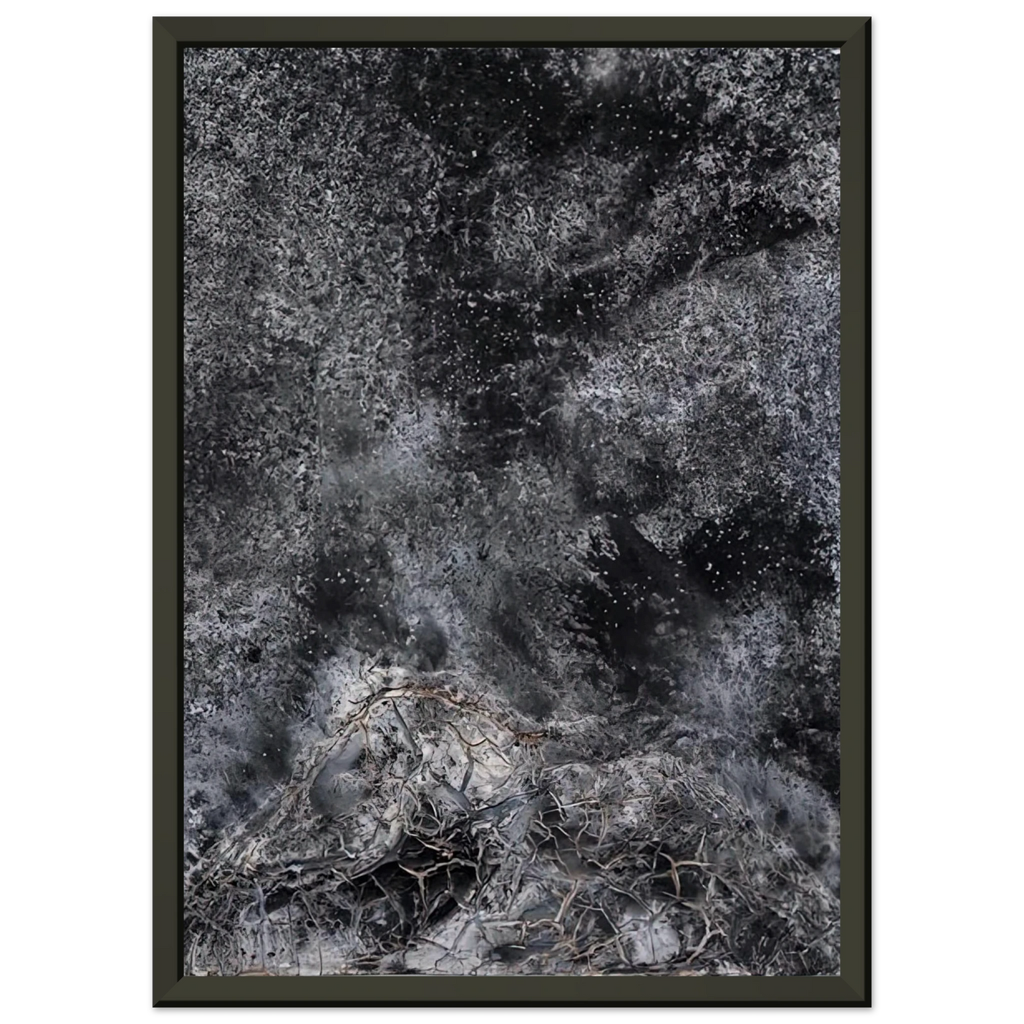 Anselm Kiefer THE SECRET LIFE OF PLANTS FOR ROBERT FLUDD 2014 Framed Art Print - Aluminum Frame - 60x80 cm / 24x32 inches