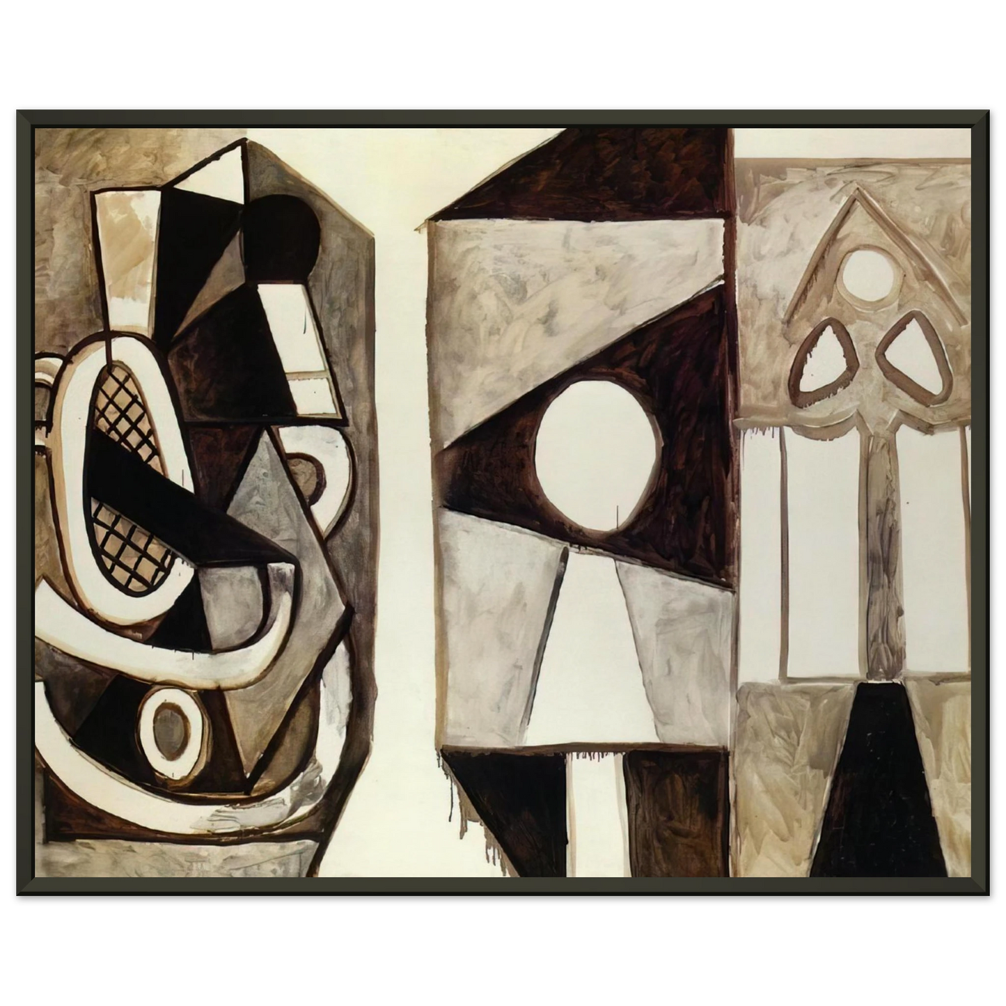 Pablo Picasso Armchair California Framed Art Print - Aluminum Frame - 40x50 cm / 16x20 inches