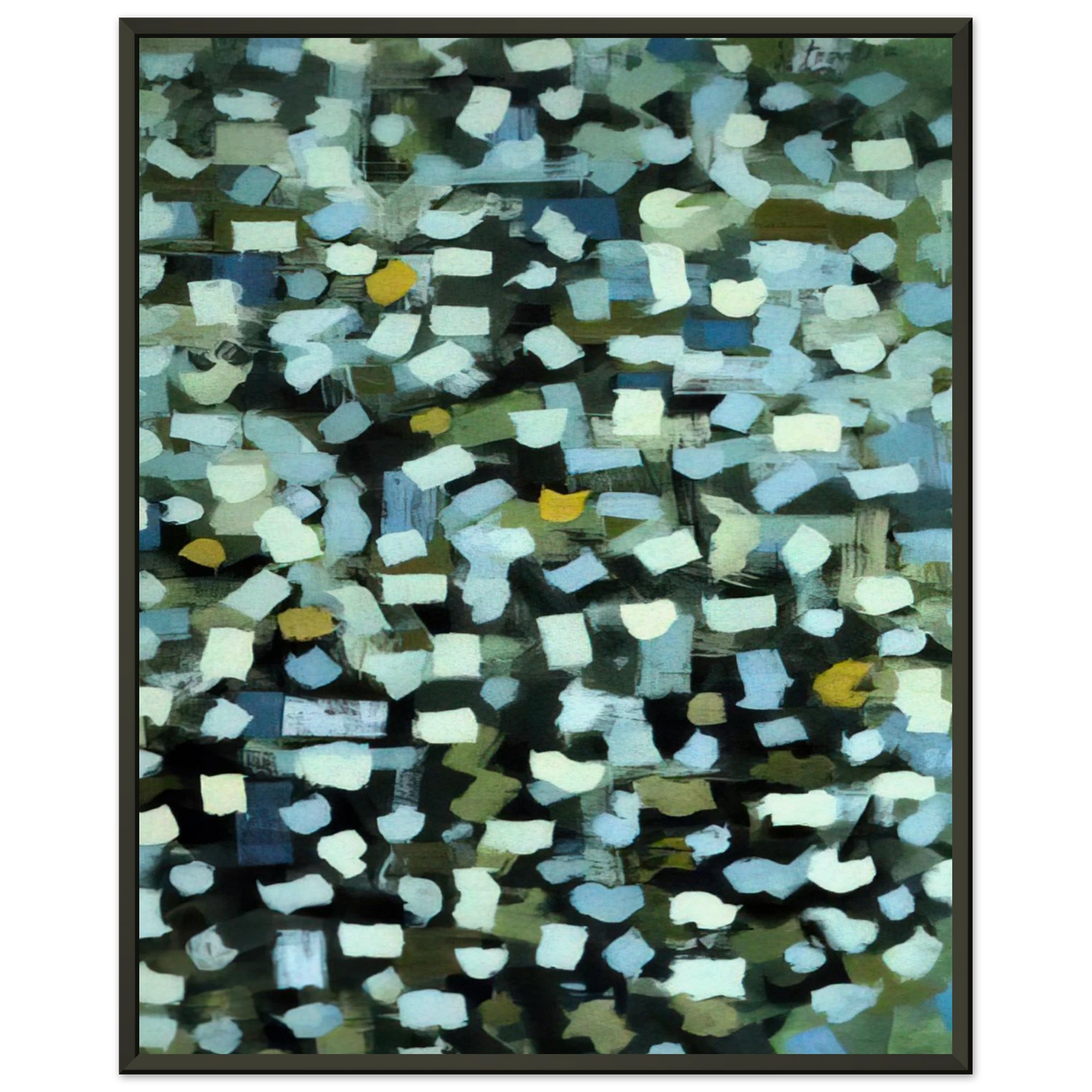 Bradley Walker Tomlin No 5 1952 Framed Art Print - Aluminum Frame - 70x100 cm / 28x40 inches
