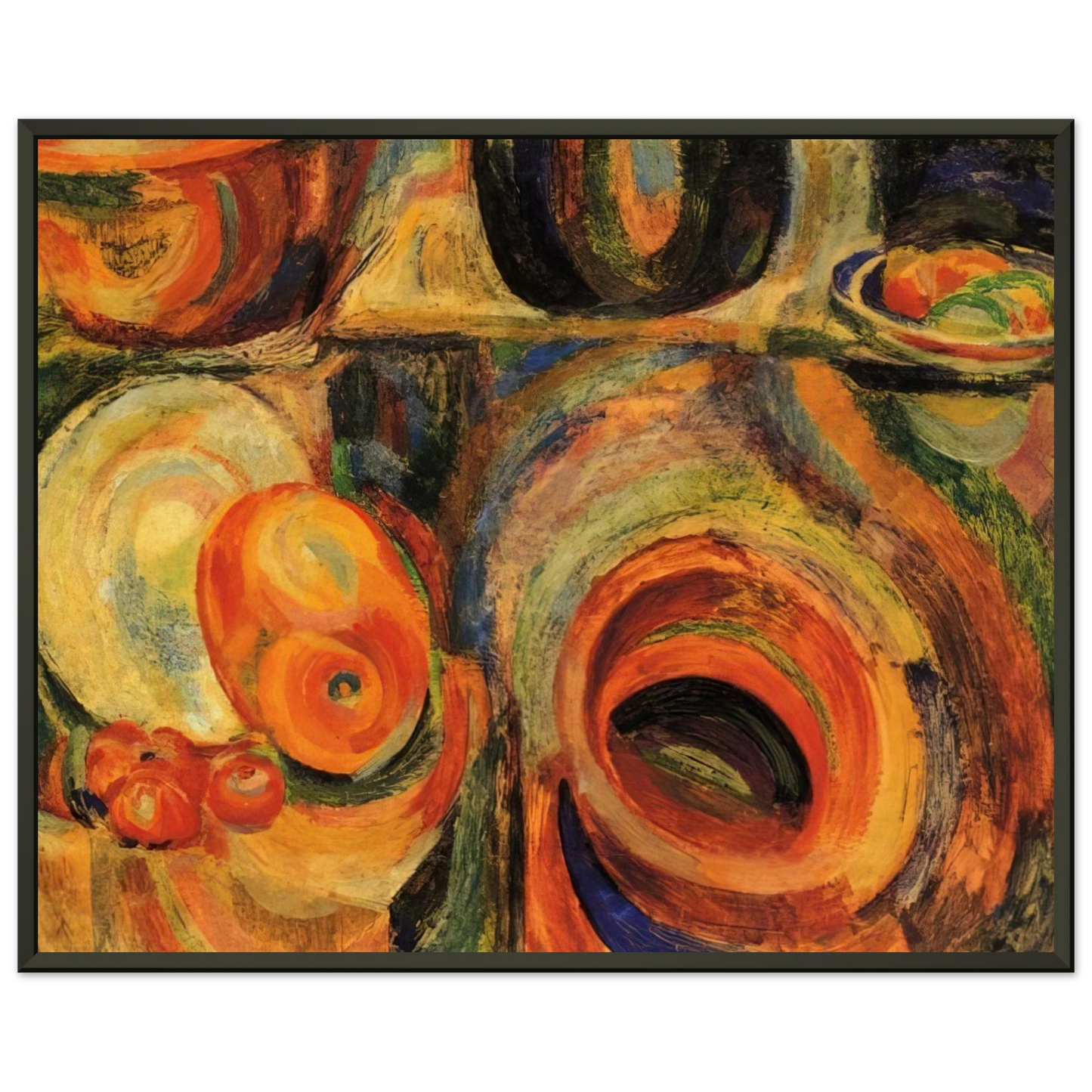 Sonia Delaunay PORTUGESE STILL LIFE Framed Art Print - Aluminum Frame - 40x50 cm / 16x20 inches