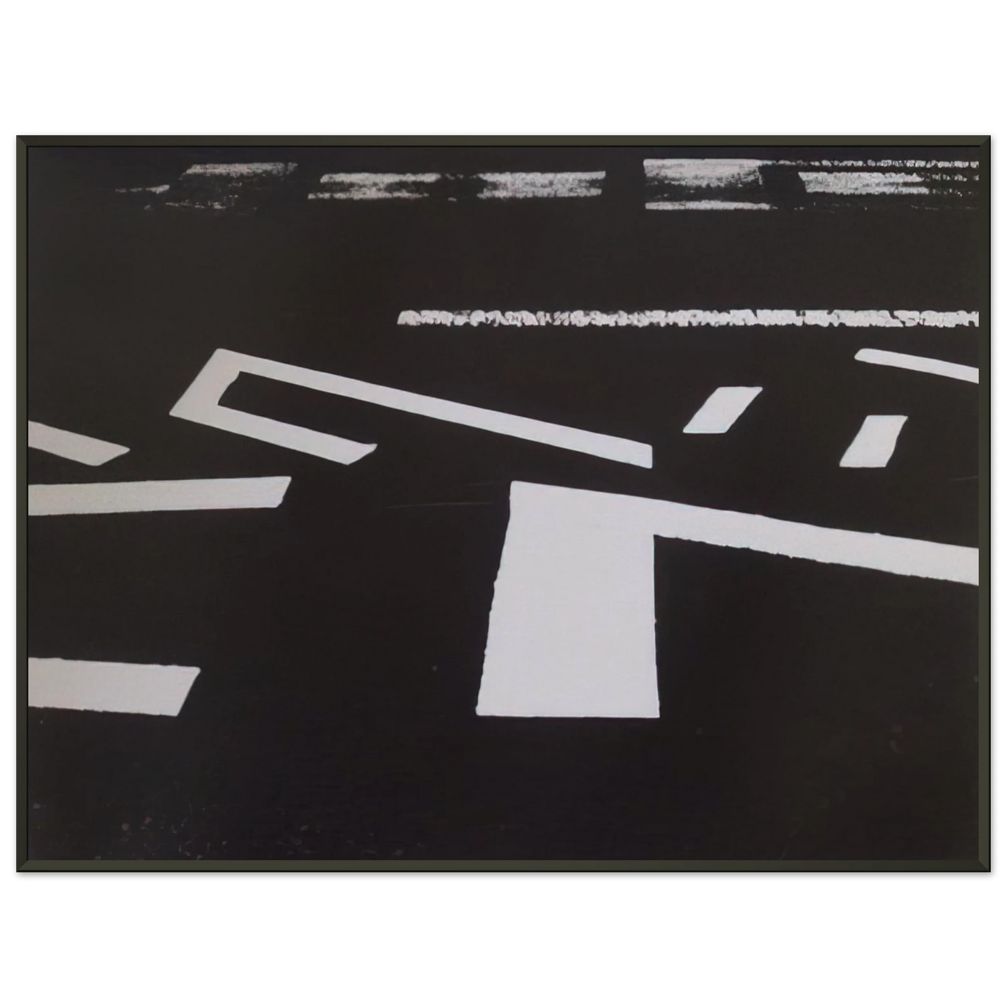 Nasreen Mohamedi Untitled XVIII 1981 Framed Art Print - Aluminum Frame - 40x50 cm / 16x20 inches