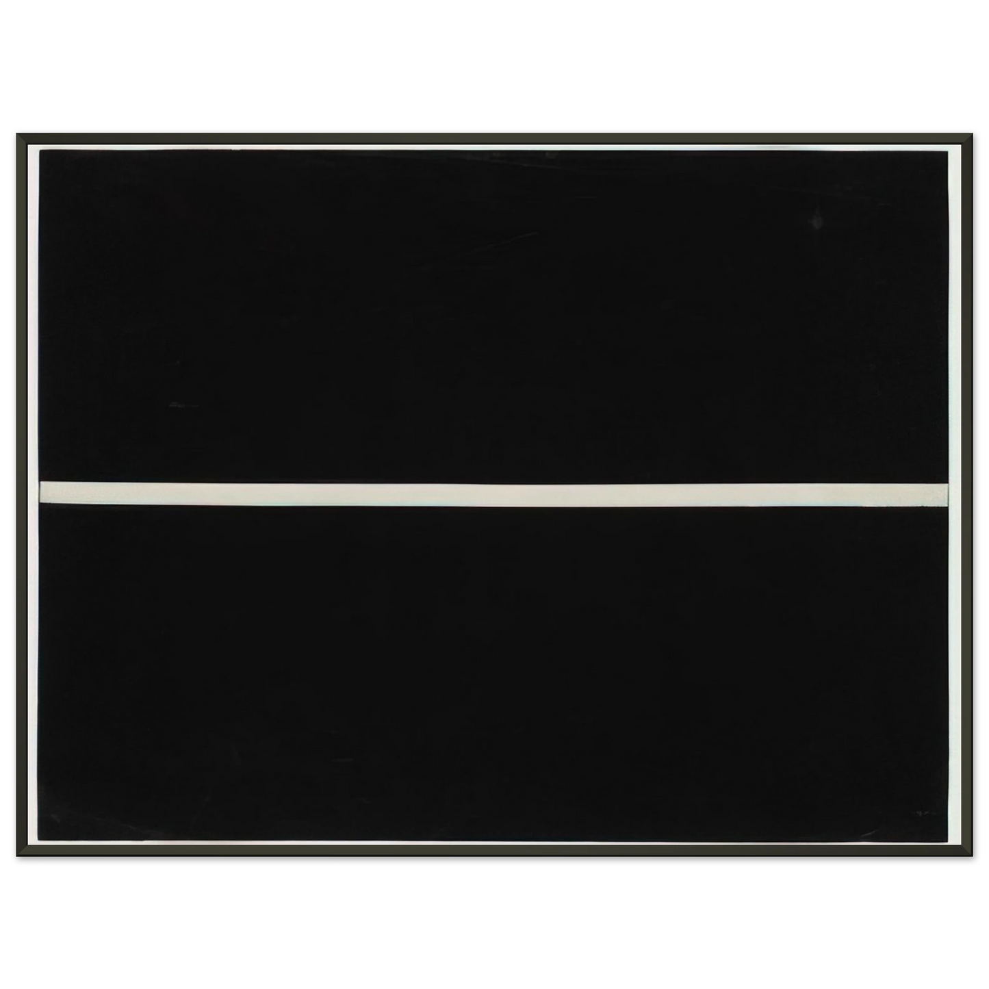 Ellsworth Kelly Horizontal Band Framed Art Print - Aluminum Frame - 70x100 cm / 28x40 inches