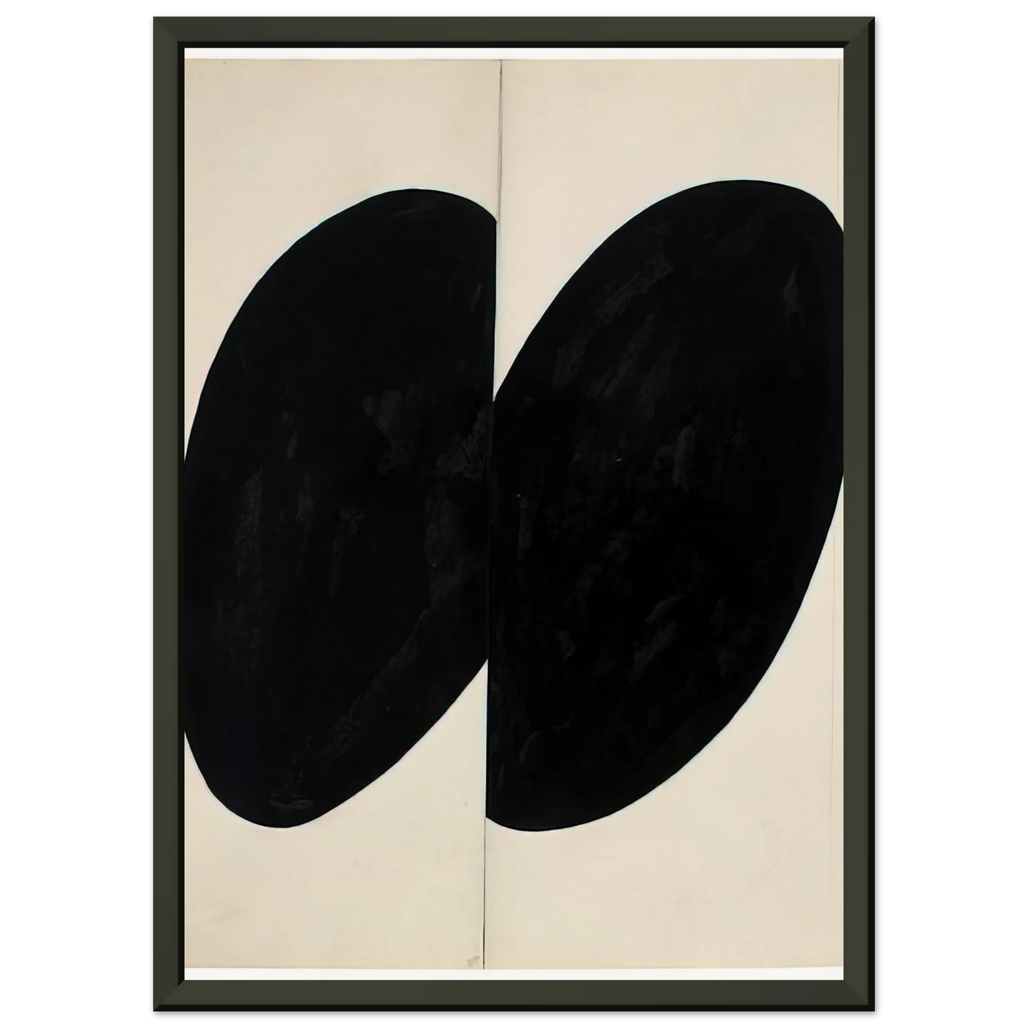 Ellsworth Kelly Black Forms Framed Art Print - Aluminum Frame - 60x80 cm / 24x32 inches