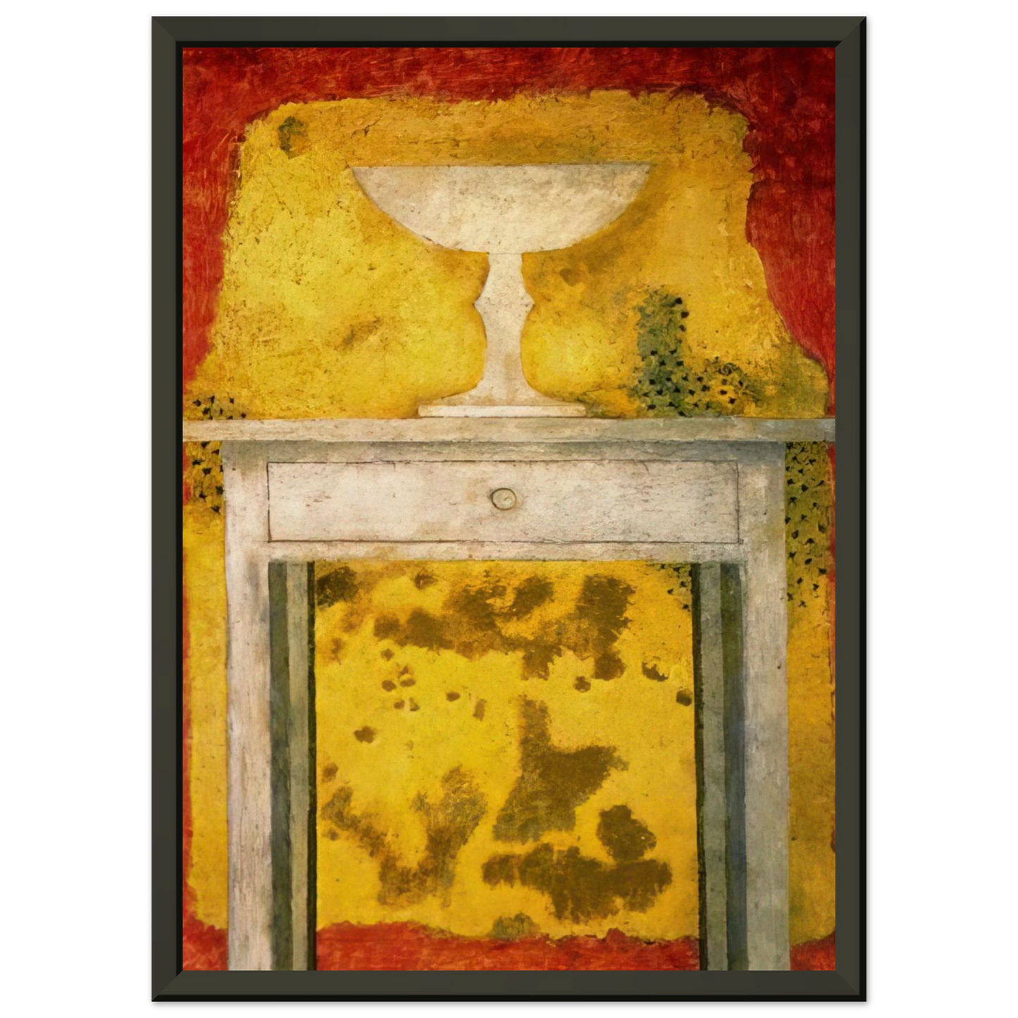 Rufino Tamayo FRUTERO VACIO 1976 Framed Art Print - Aluminum Frame - 70x100 cm / 28x40 inches