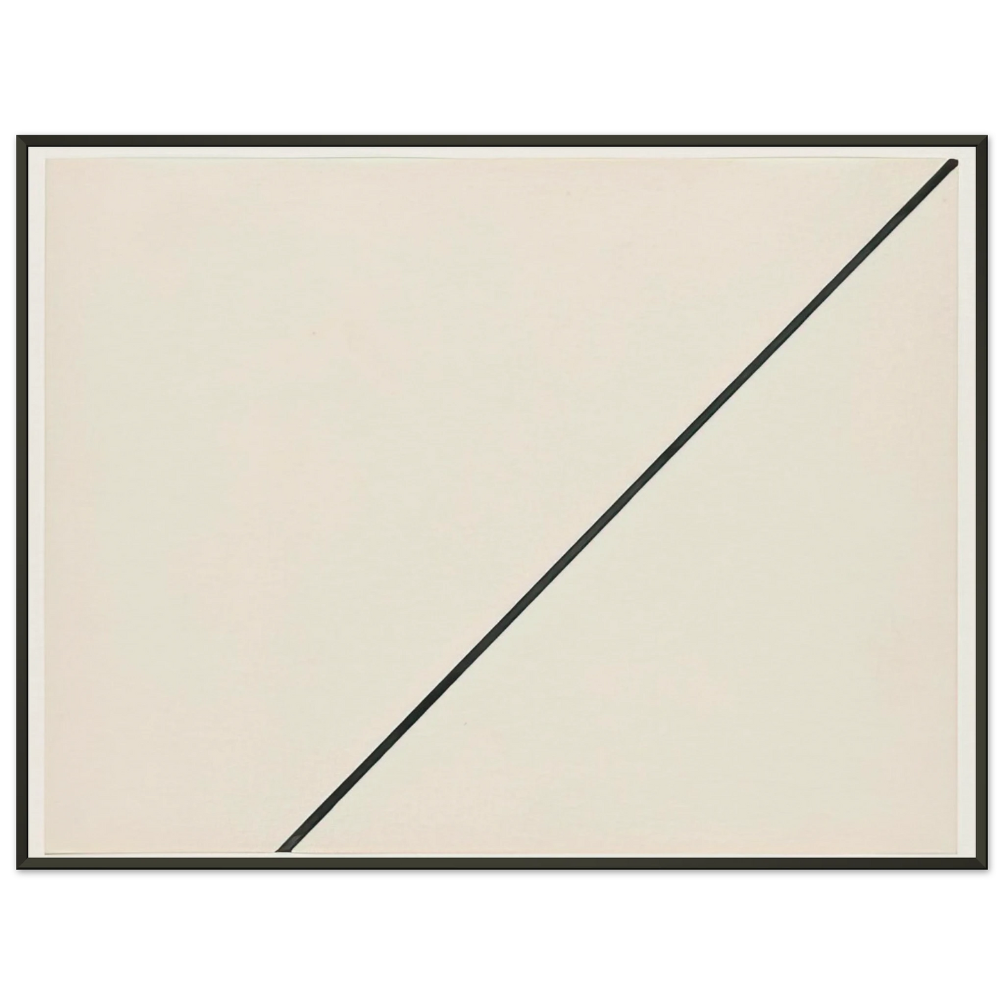 Ellsworth Kelly Diagonal Framed Art Print - Aluminum Frame - 70x100 cm / 28x40 inches