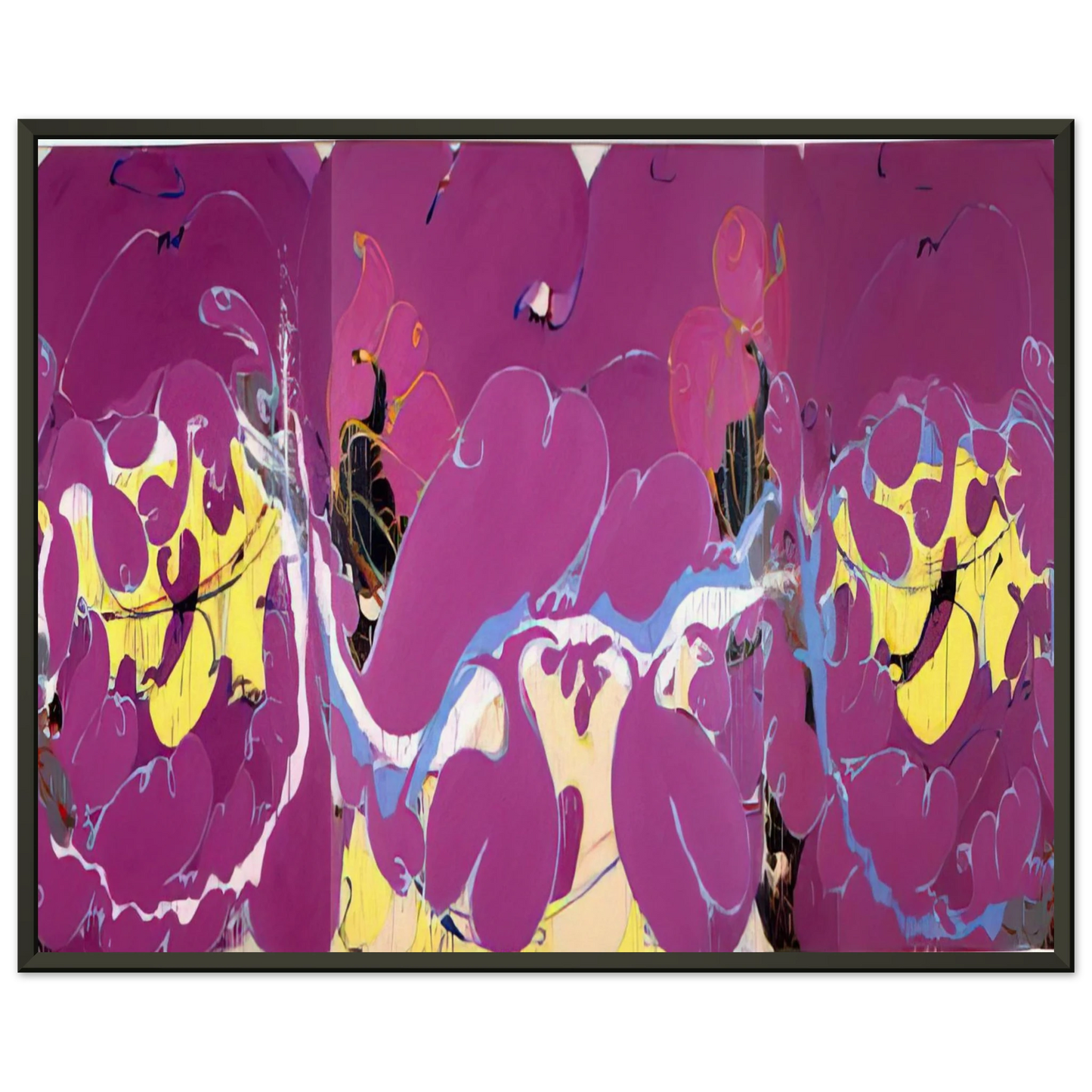 Norman Bluhm Easter Morning 1979 Framed Art Print - Aluminum Frame - 60x80 cm / 24x32 inches