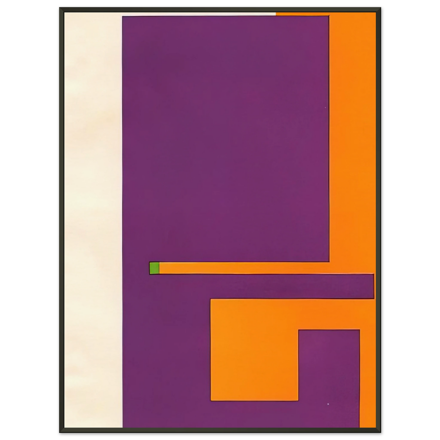 Bruno Munari Untitled 1957 Framed Art Print - Aluminum Frame - 60x80 cm / 24x32 inches