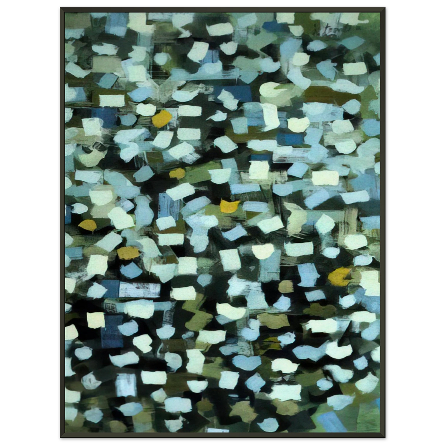 Bradley Walker Tomlin No 5 1952 Framed Art Print - Aluminum Frame - 40x50 cm / 16x20 inches