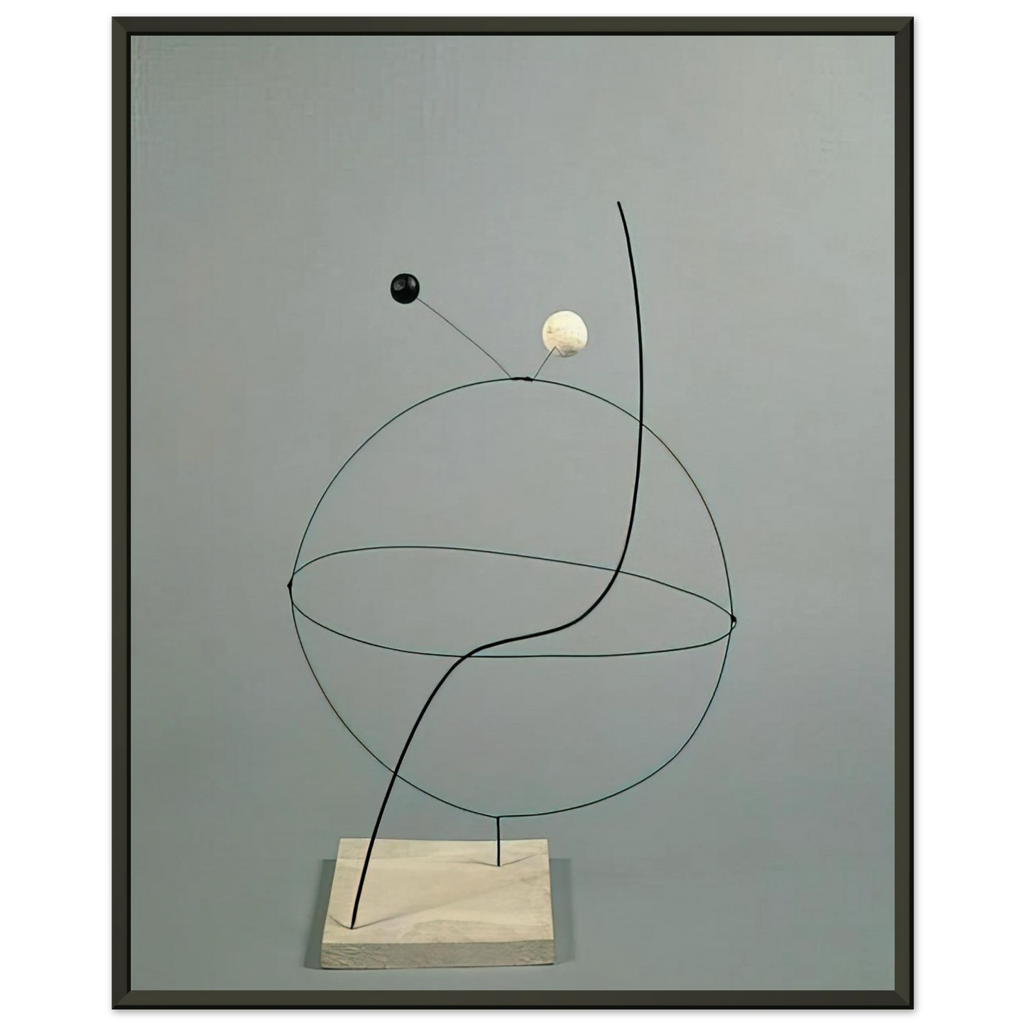 Alexander Calder CROISIERE 1931 Framed Art Print - Aluminum Frame - 60x80 cm / 24x32 inches