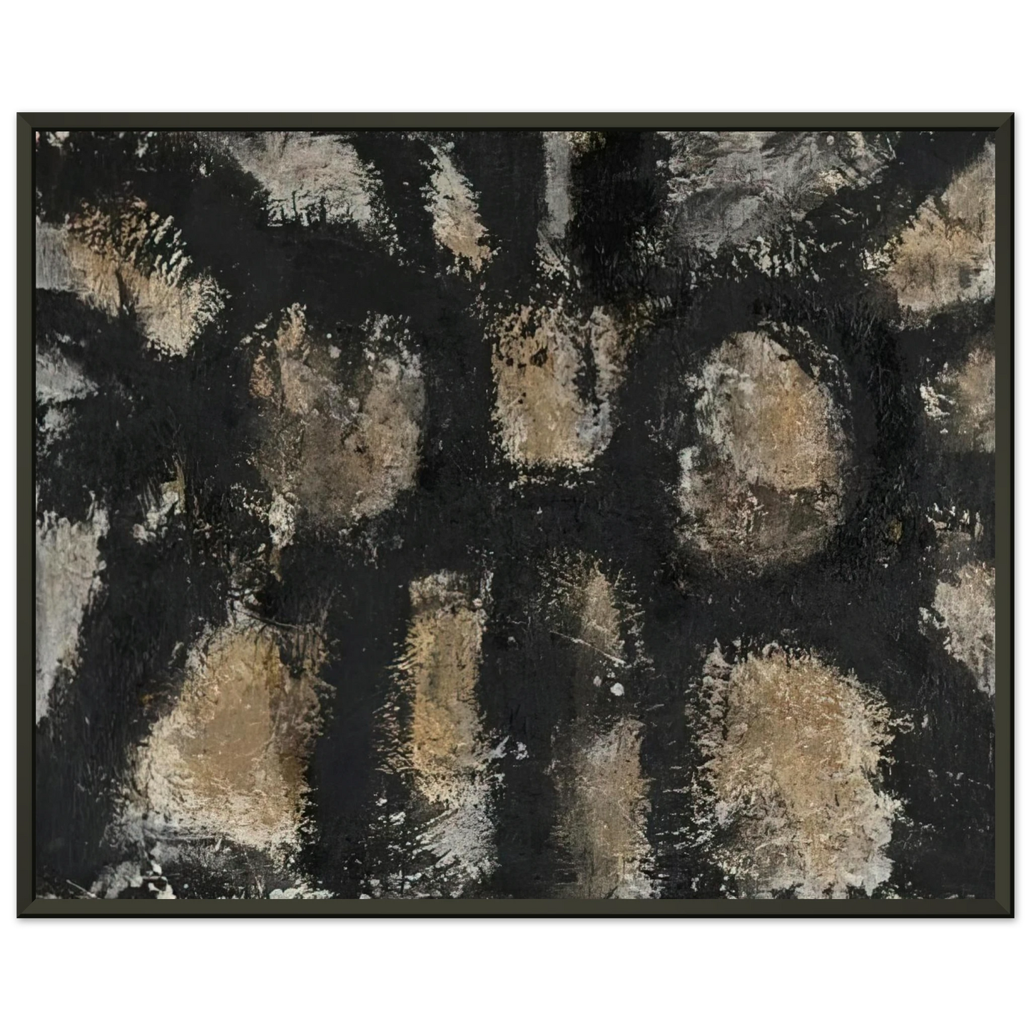 Cy Twombly Myo Framed Art Print - Aluminum Frame - 40x50 cm / 16x20 inches