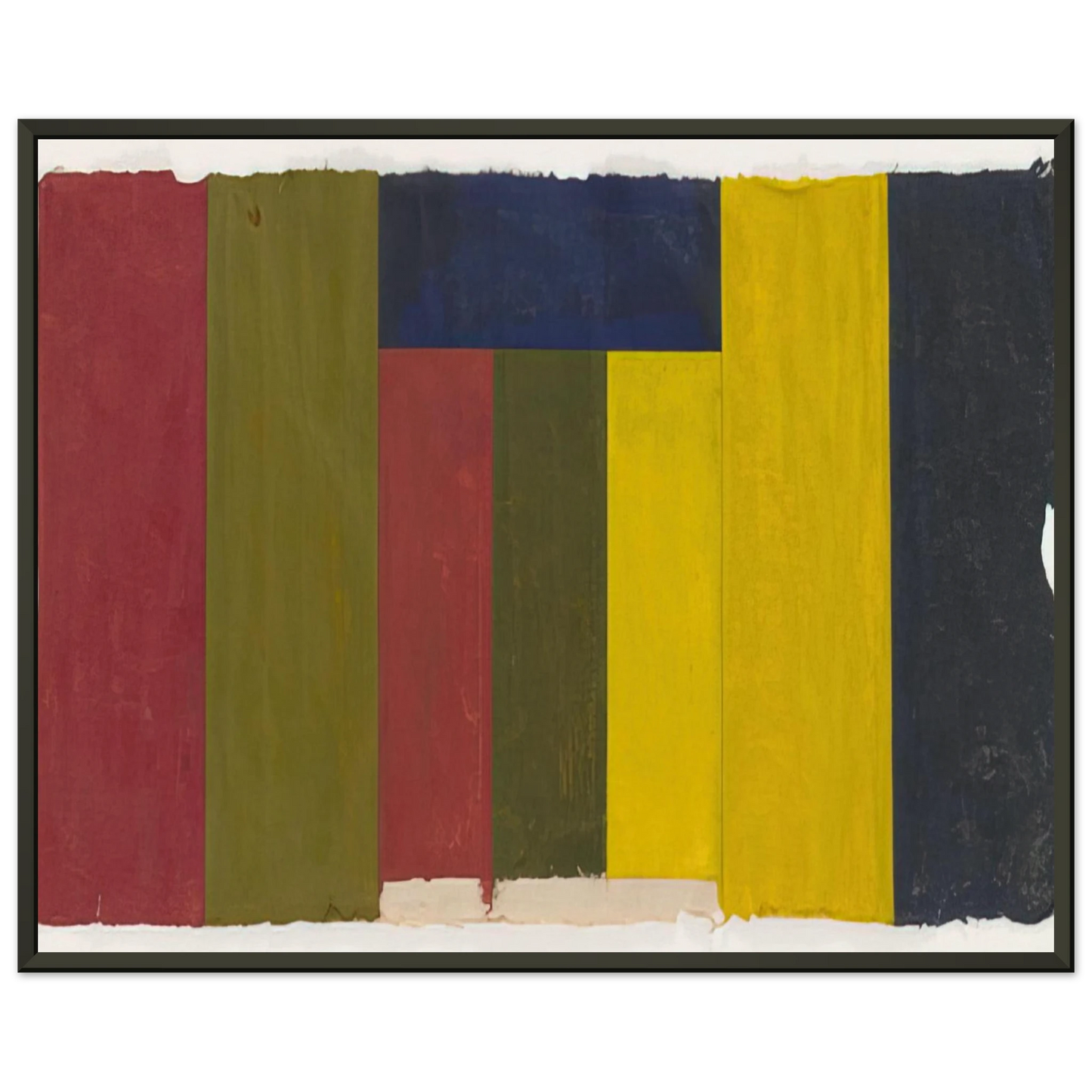 Brice Marden Study II 1981 Framed Art Print - Aluminum Frame - 60x80 cm / 24x32 inches