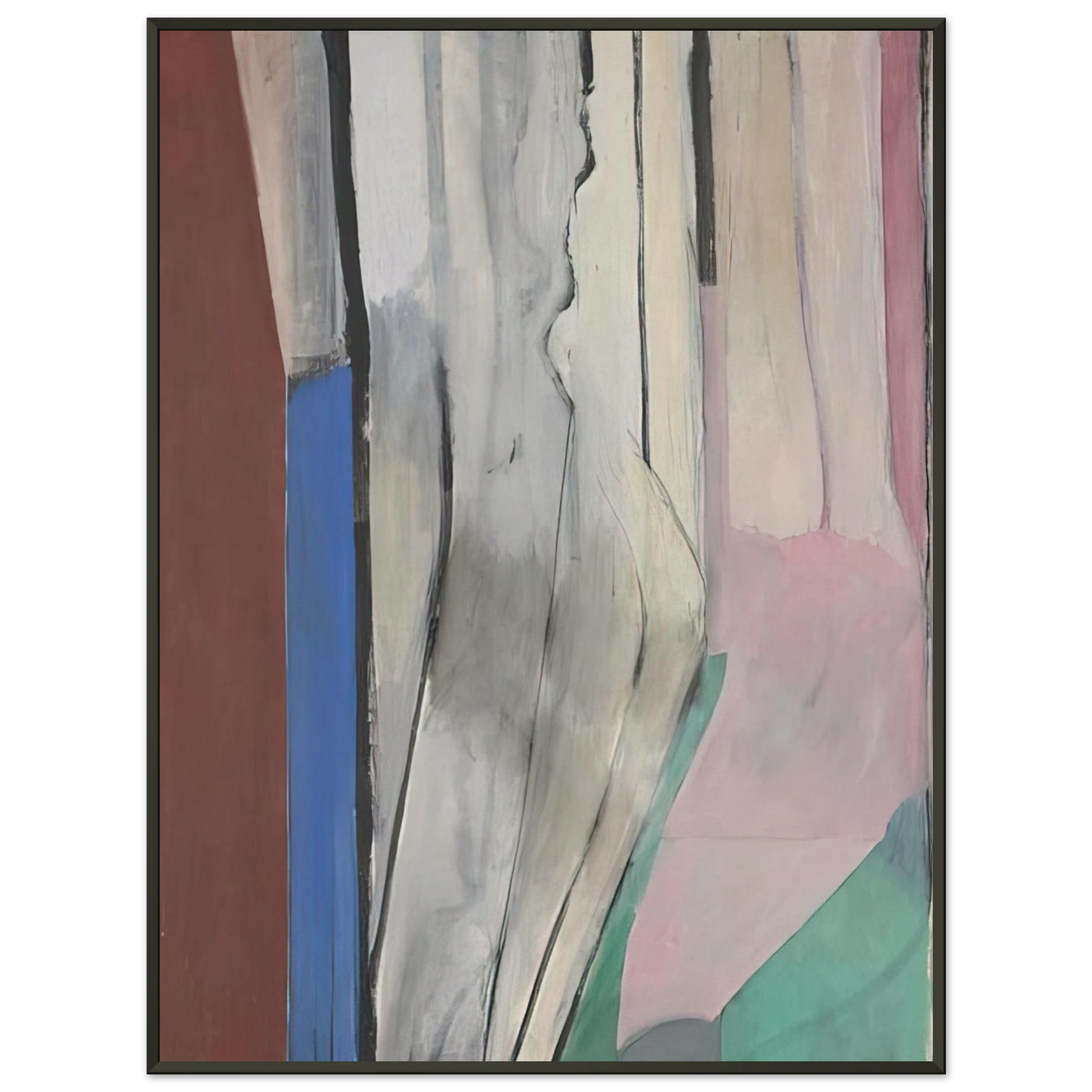 Richard Diebenkorn Ocean Park 6 Framed Art Print - Aluminum Frame - 70x100 cm / 28x40 inches