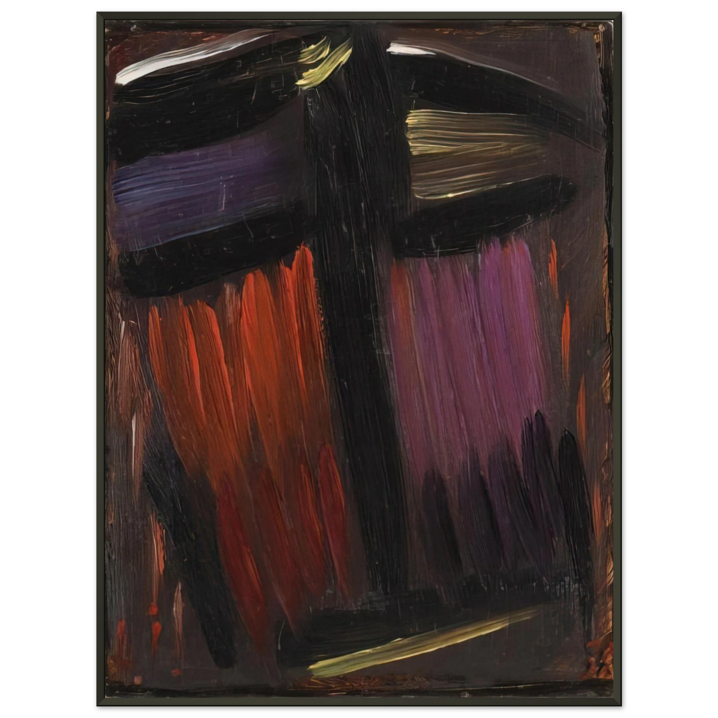 Alexej von Jawlensky MEDITATION 1936 Framed Art Print - Aluminum Frame - 70x100 cm / 28x40 inches