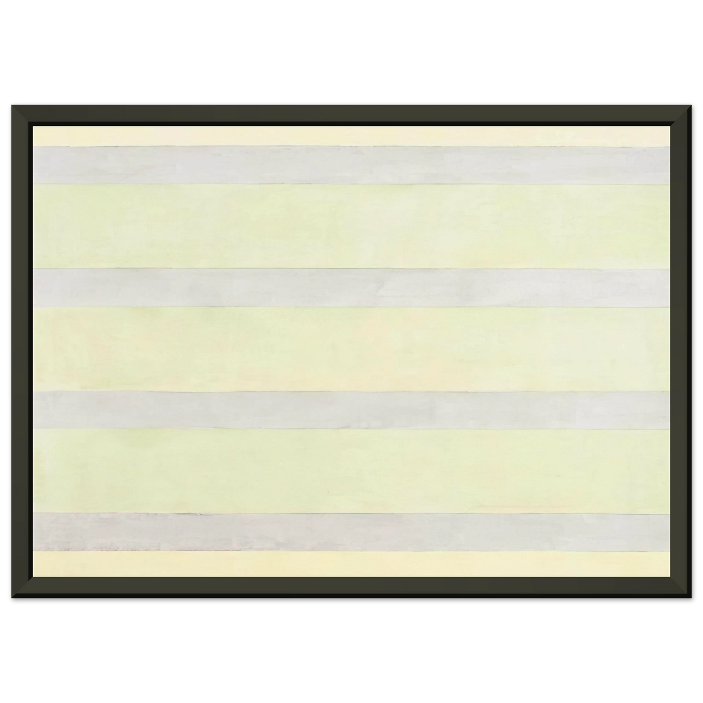 Agnes Martin Untitled 11 Framed Art Print - Aluminum Frame - 40x50 cm / 16x20 inches