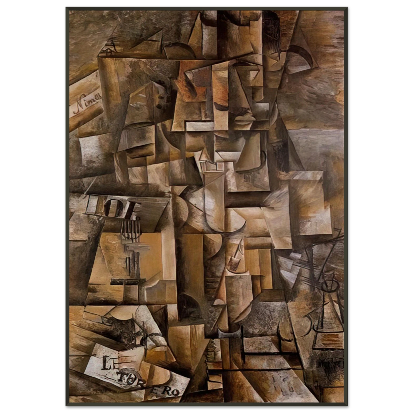 Pablo Picasso The aficionado The torero Framed Art Print - Aluminum Frame - 21x29.7 cm / 8x12"
