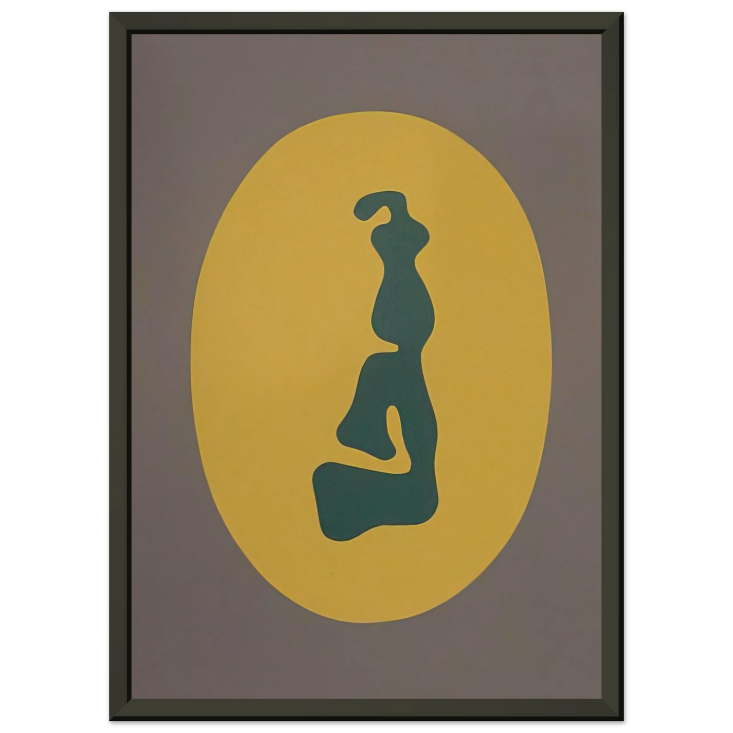 Jean Arp Sun Framed Art Print - Aluminum Frame - 70x100 cm / 28x40 inches