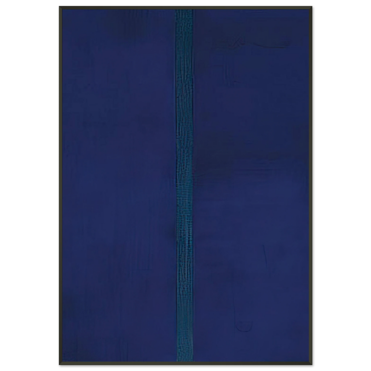 Barnett Newman Onement V Framed Art Print - Aluminum Frame - 21x29.7 cm / 8x12"