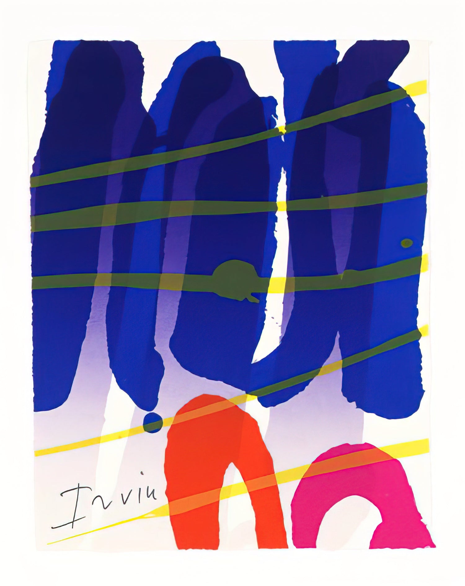Albert Irvin Acrylic Print Collection