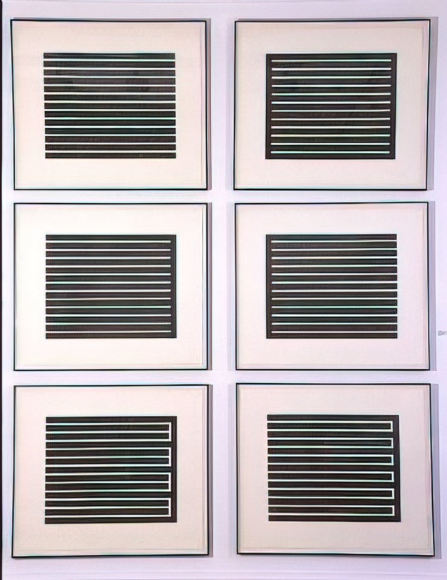Donald Judd Acrylic Print Collection