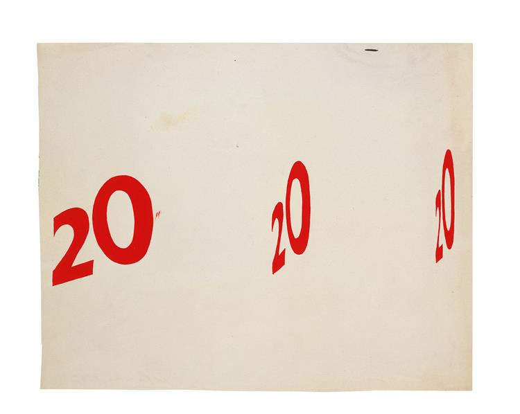 Edward Ruscha Acrylic Print Collection