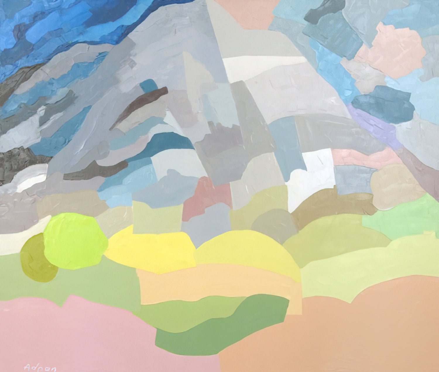 Etel Adnan Acrylic Print Collection