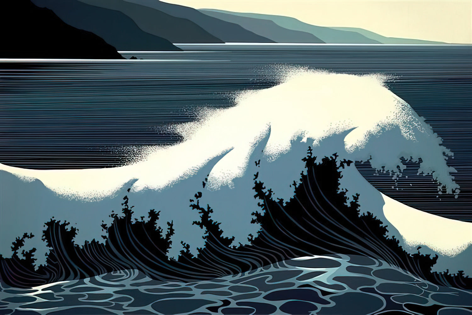 Eyvind Earle Acrylic Print Collection