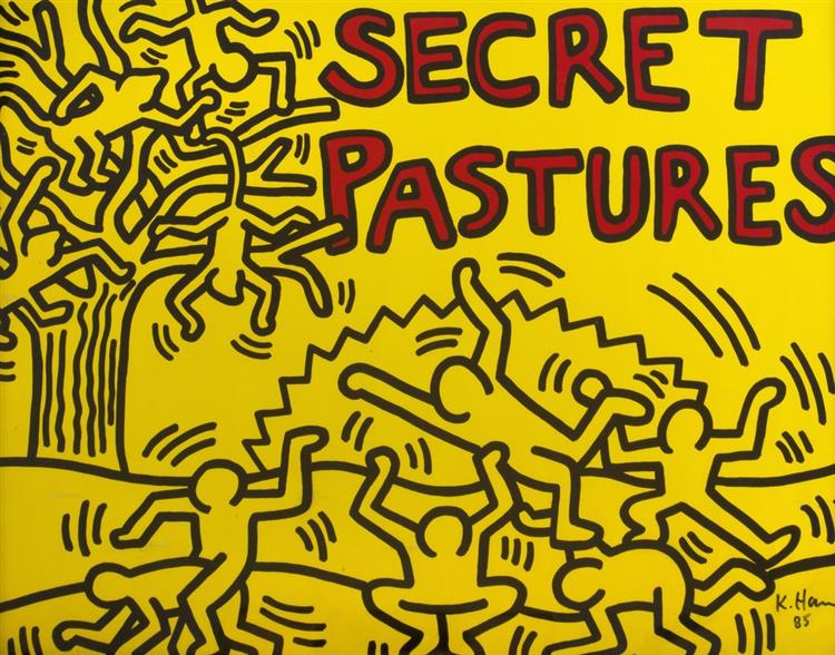 Keith Haring Acrylic Print Collection