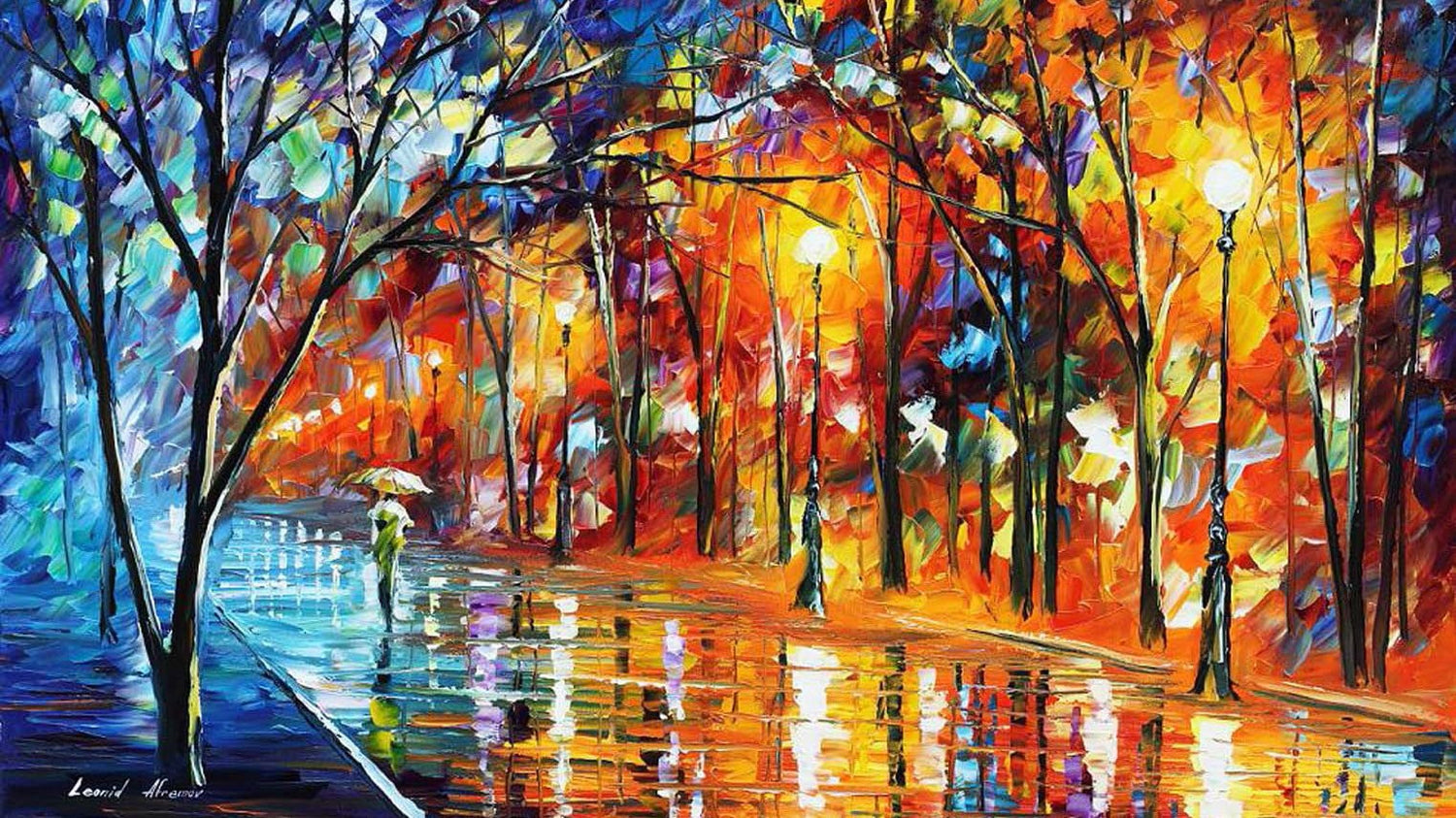Leonid Afremov Acrylic Print Collection