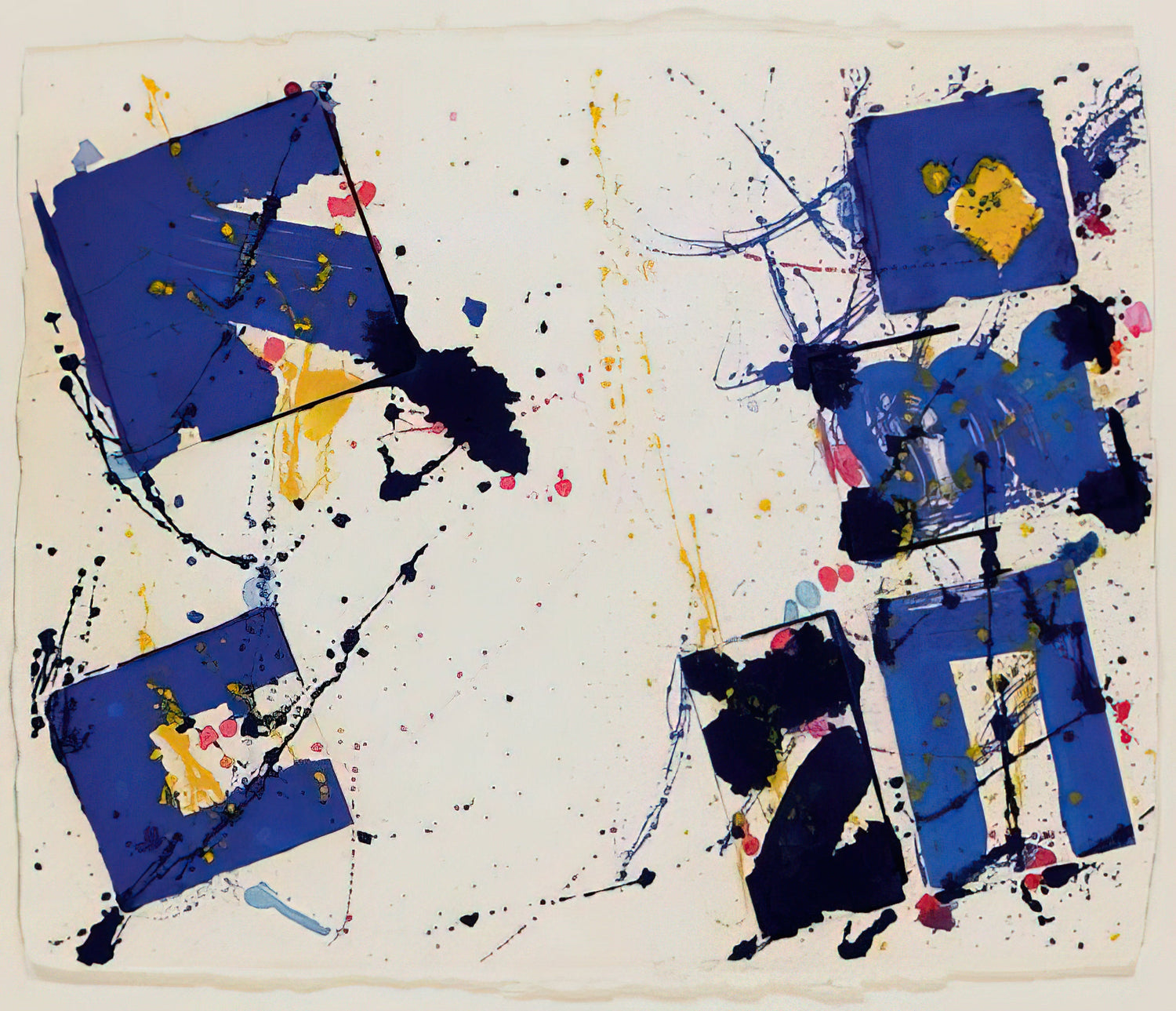 Sam Francis Acrylic Print Collection