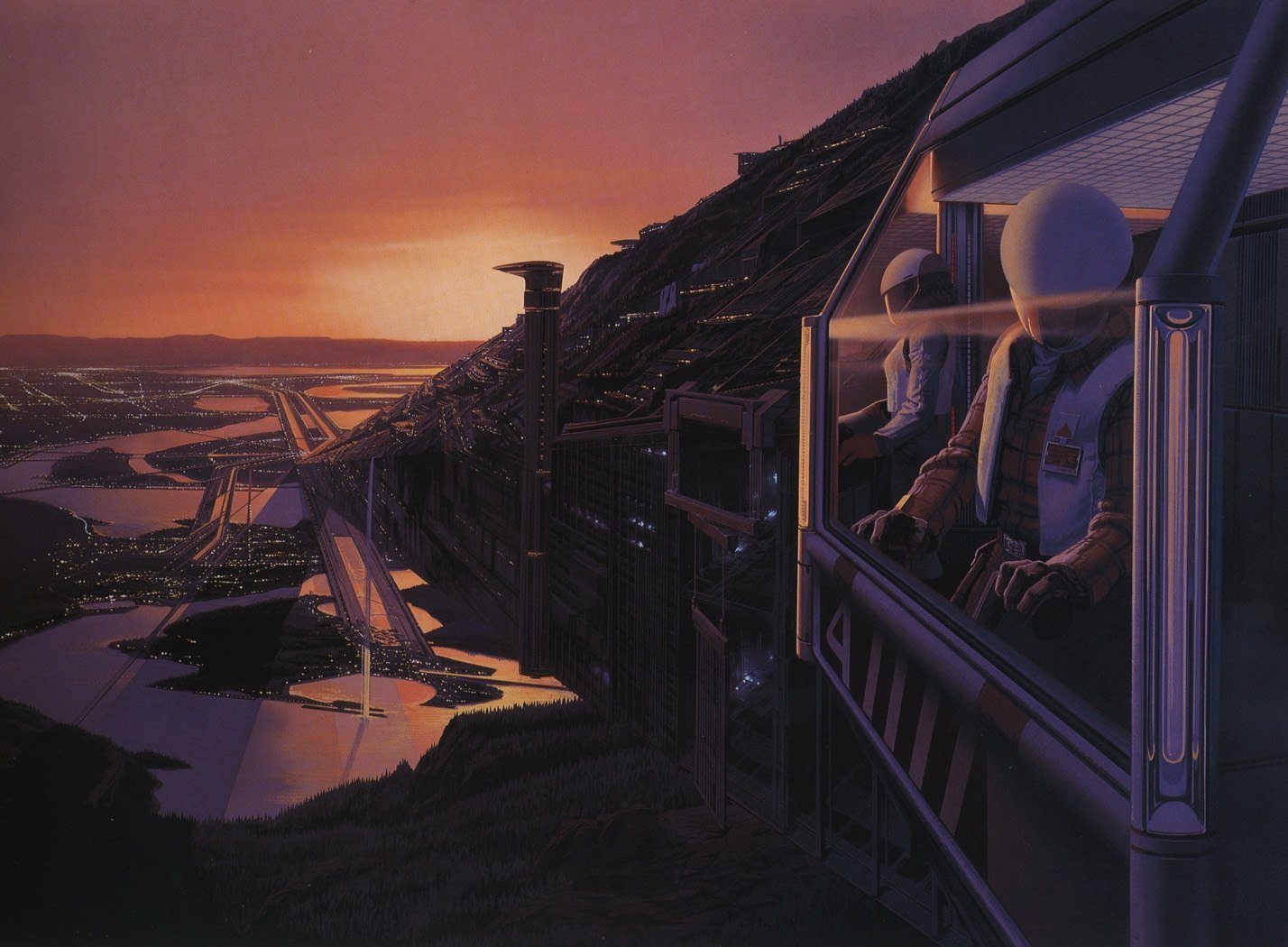Syd Mead Acrylic Print Collection