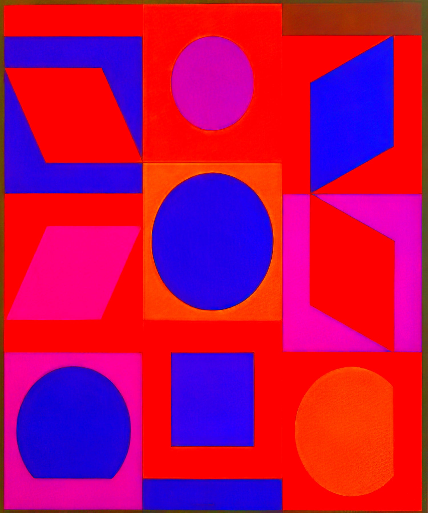 Victor Vasarely Acrylic Print Collection