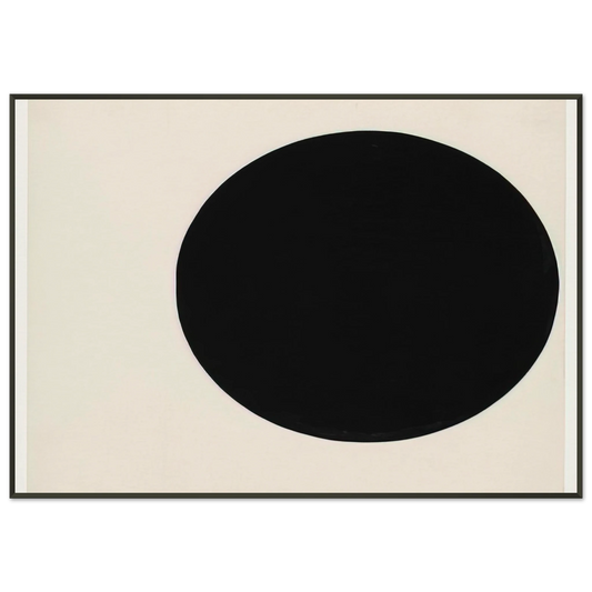 Ellsworth Kelly  Circle Form Framed Art Print  - Aluminum Frame - 21x29.7 cm / 8x12"