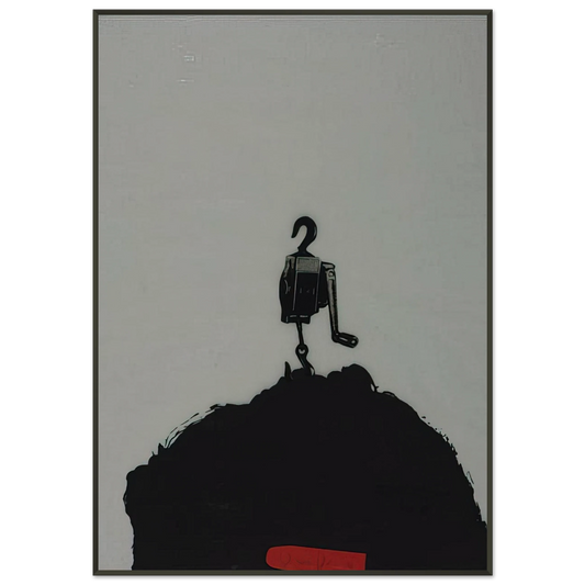 Jim Dine  TOOL BOX 3 1966 Framed Art Print  - Aluminum Frame - 21x29.7 cm / 8x12"