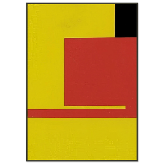 Bruno Munari  NegativoPositivo  1953 Framed Art Print  - Aluminum Frame - 21x29.7 cm / 8x12"