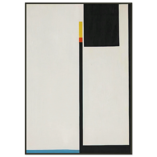 Bruno Munari  Untitled  1951 Framed Art Print  - Aluminum Frame - 21x29.7 cm / 8x12"
