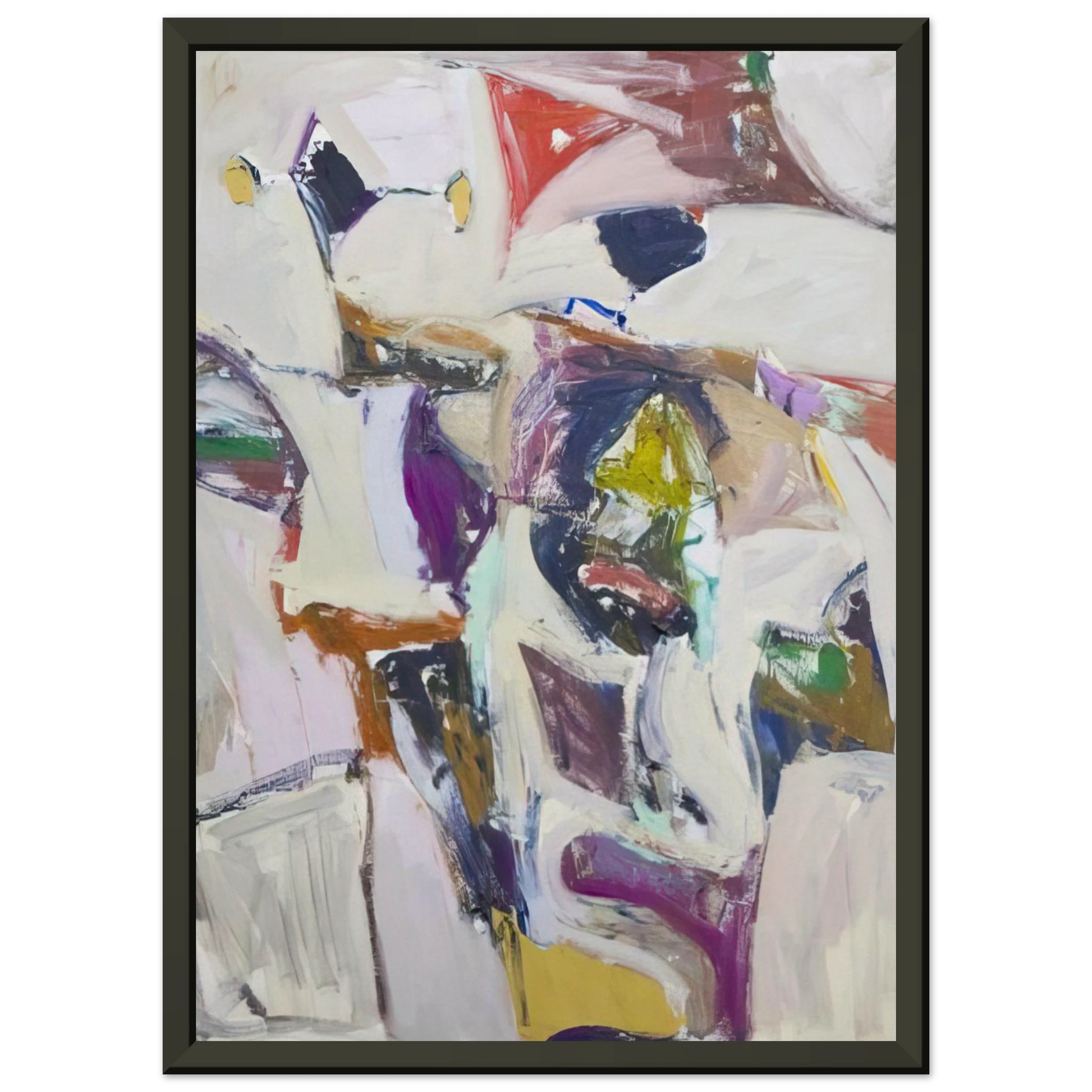 John Altoon  Untitled 14  1960 Framed Art Print  - Aluminum Frame - 60x80 cm / 24x32 inches