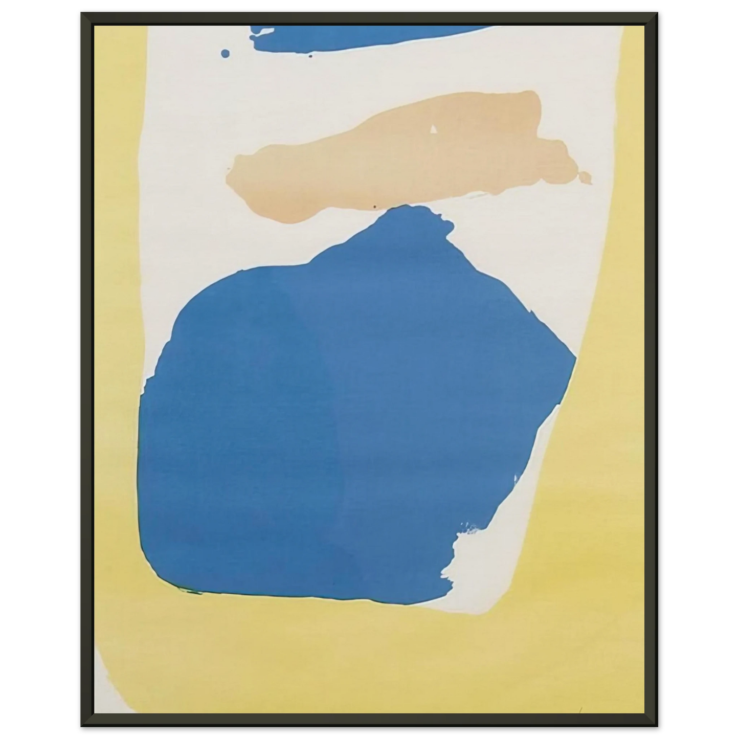 Helen Frankenthaler  Frankenthaler Preview  1965 Framed Art Print  - Aluminum Frame - 60x80 cm / 24x32 inches