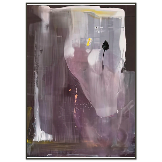 Helen Frankenthaler  Portrait of Margaretha Trip 1980 Framed Art Print  - Aluminum Frame - 21x29.7 cm / 8x12"
