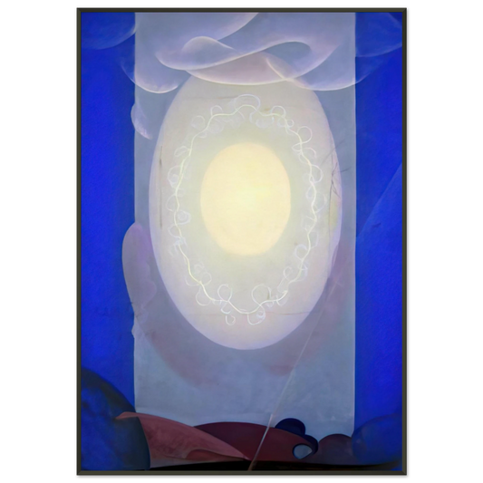 Agnes Lawrence Pelton  Light Center  1961 Framed Art Print  - Aluminum Frame - 21x29.7 cm / 8x12"