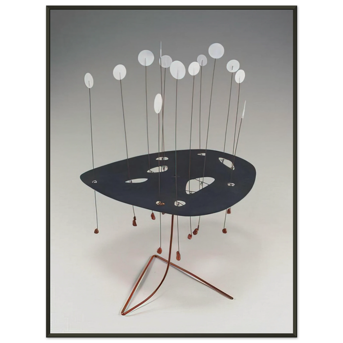 Alexander Calder  ASPEN 1948 Framed Art Print  - Aluminum Frame - 70x100 cm / 28x40 inches