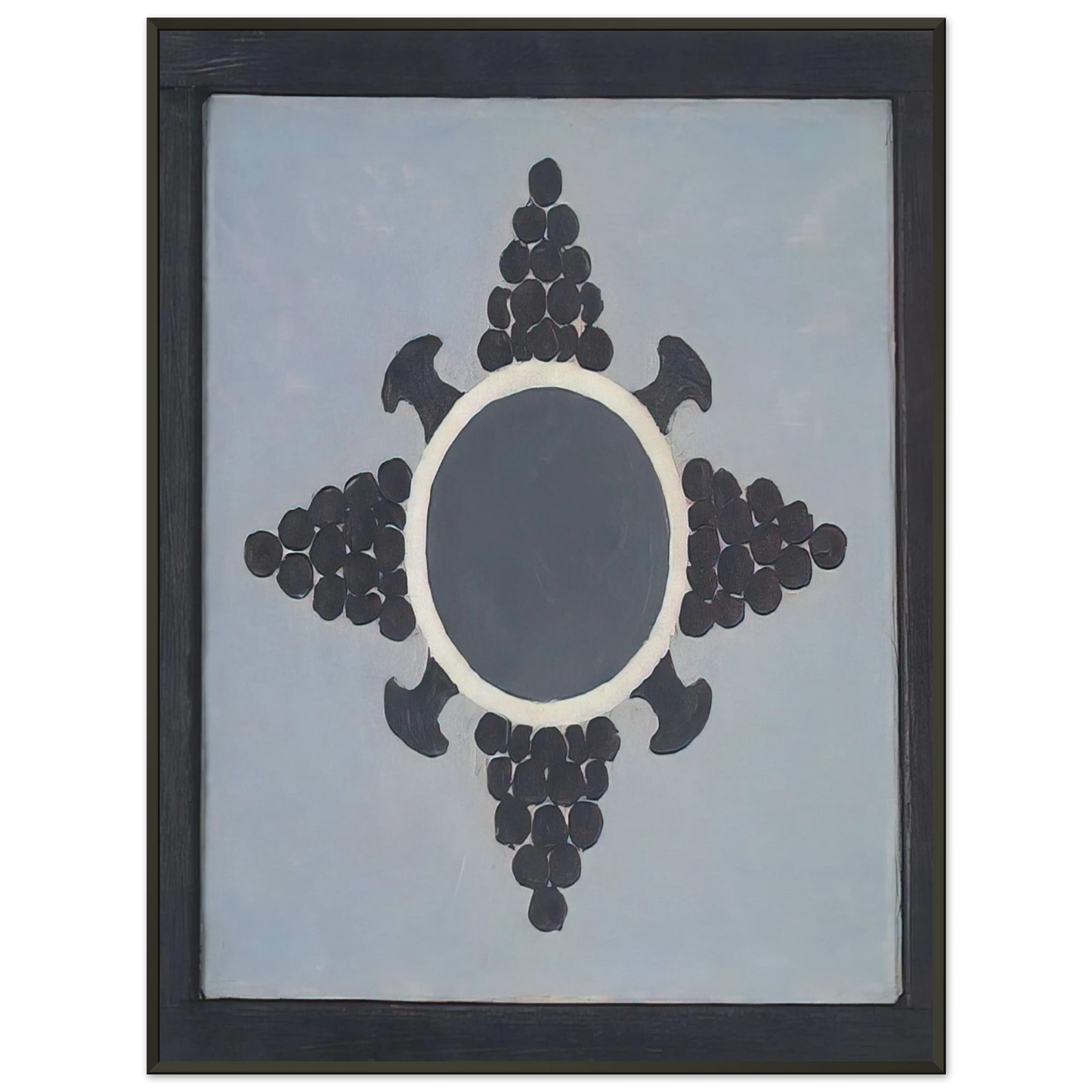 Forrest Bess  Mandala  1955 Framed Art Print  - Aluminum Frame - 60x80 cm / 24x32 inches