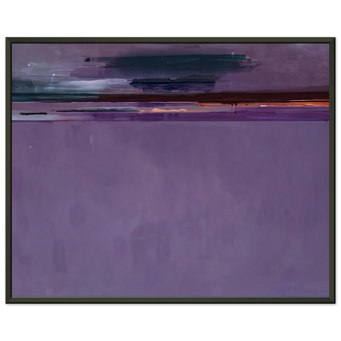 Helen Frankenthaler  The Other Side 2002 Framed Art Print  - Aluminum Frame - 70x100 cm / 28x40 inches