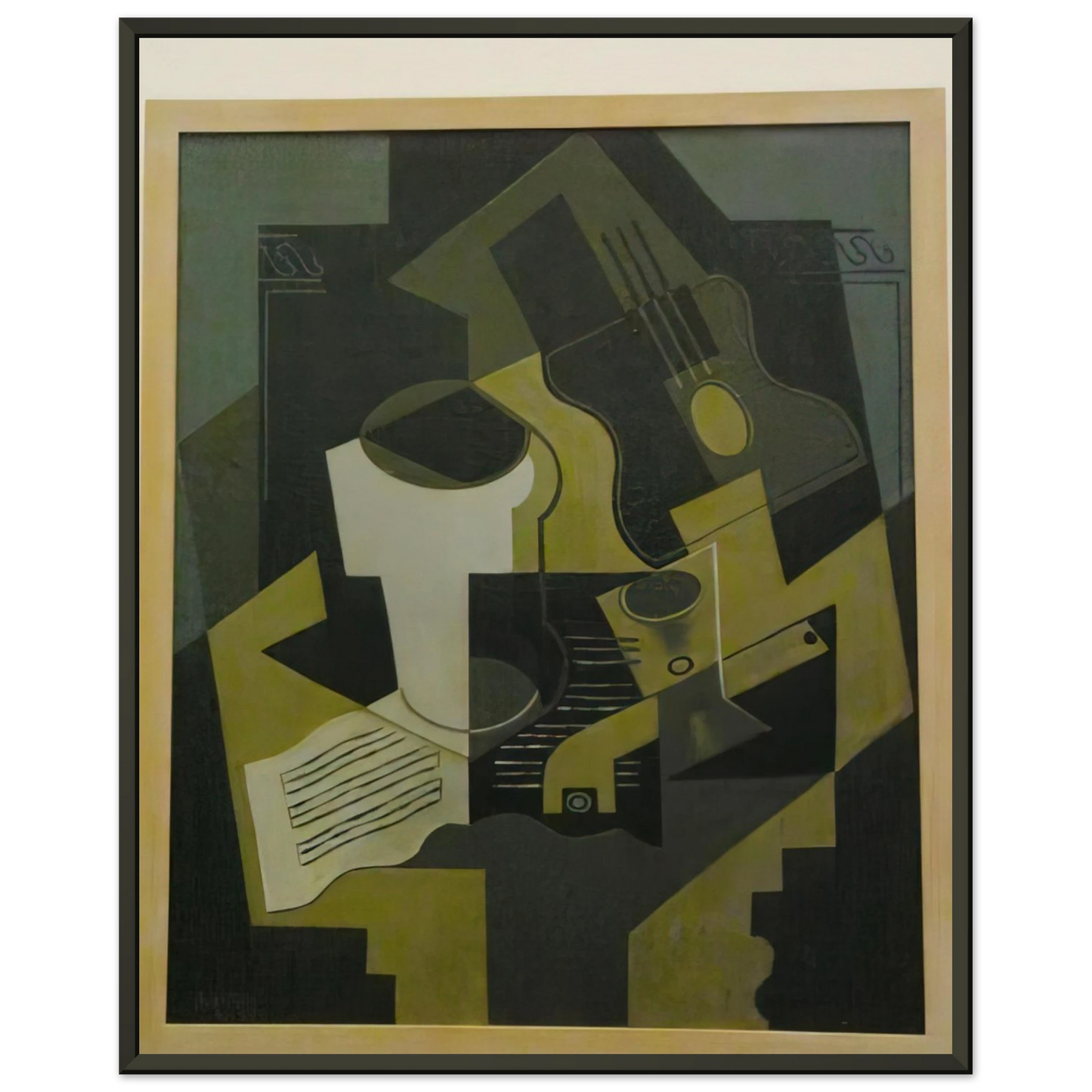 Juan Gris  NOTDETECTED207835 Framed Art Print  - Aluminum Frame - 60x80 cm / 24x32 inches