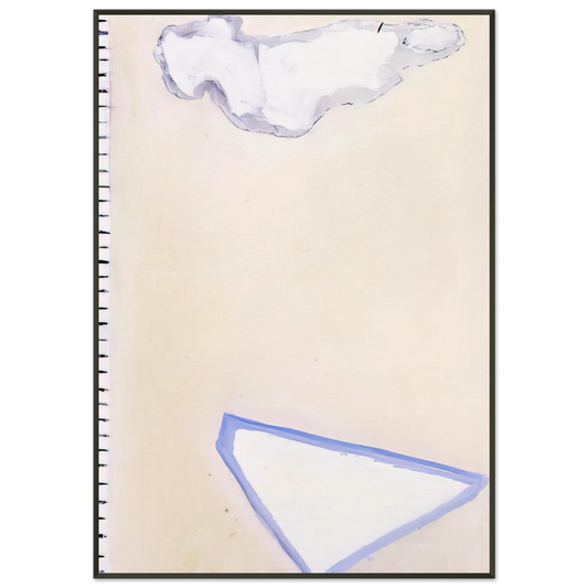 Raoul De Keyser  Trap  2006 Framed Art Print  - Aluminum Frame - 21x29.7 cm / 8x12"