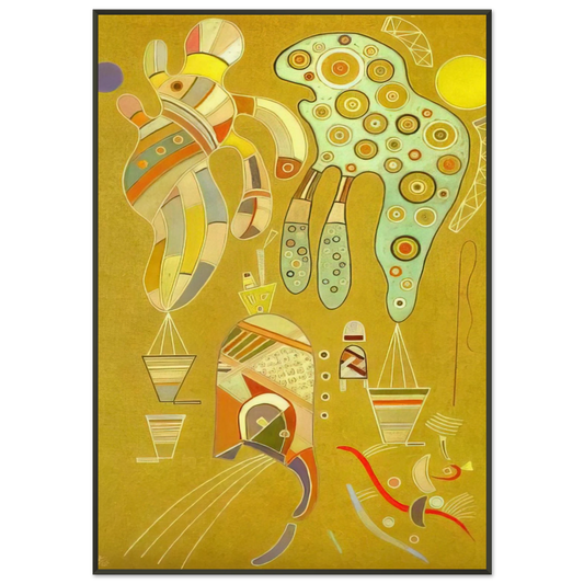 Wassily Kandinsky  UNTITLED 1941 Framed Art Print  - Aluminum Frame - Default Title