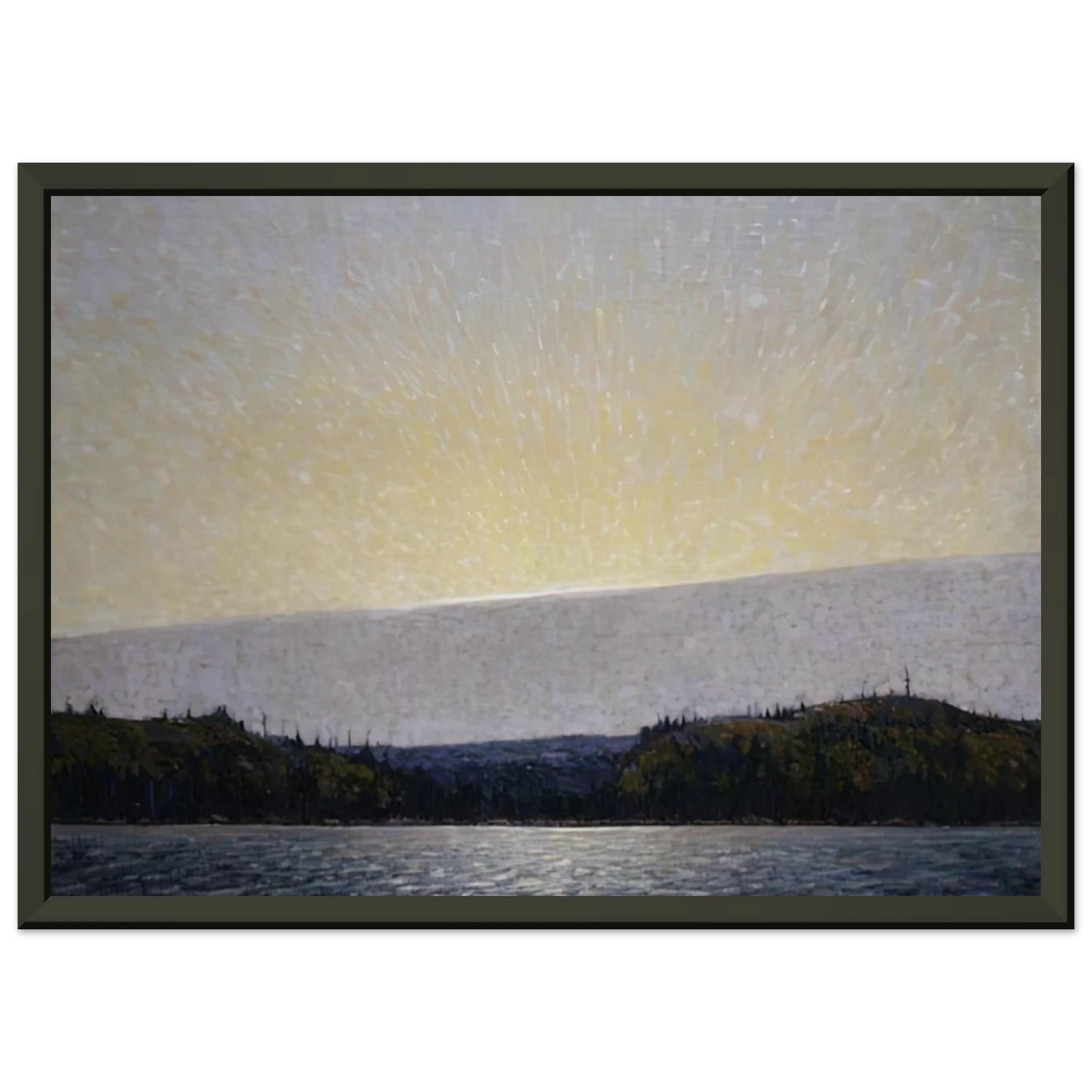 Tom Thomson  MORNING CLOUD 1913 Framed Art Print  - Aluminum Frame - 70x100 cm / 28x40 inches