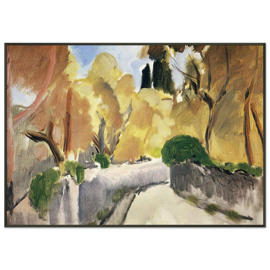 Henri Matisse  LANDSCAPE 2 Framed Art Print  - Aluminum Frame - 21x29.7 cm / 8x12"