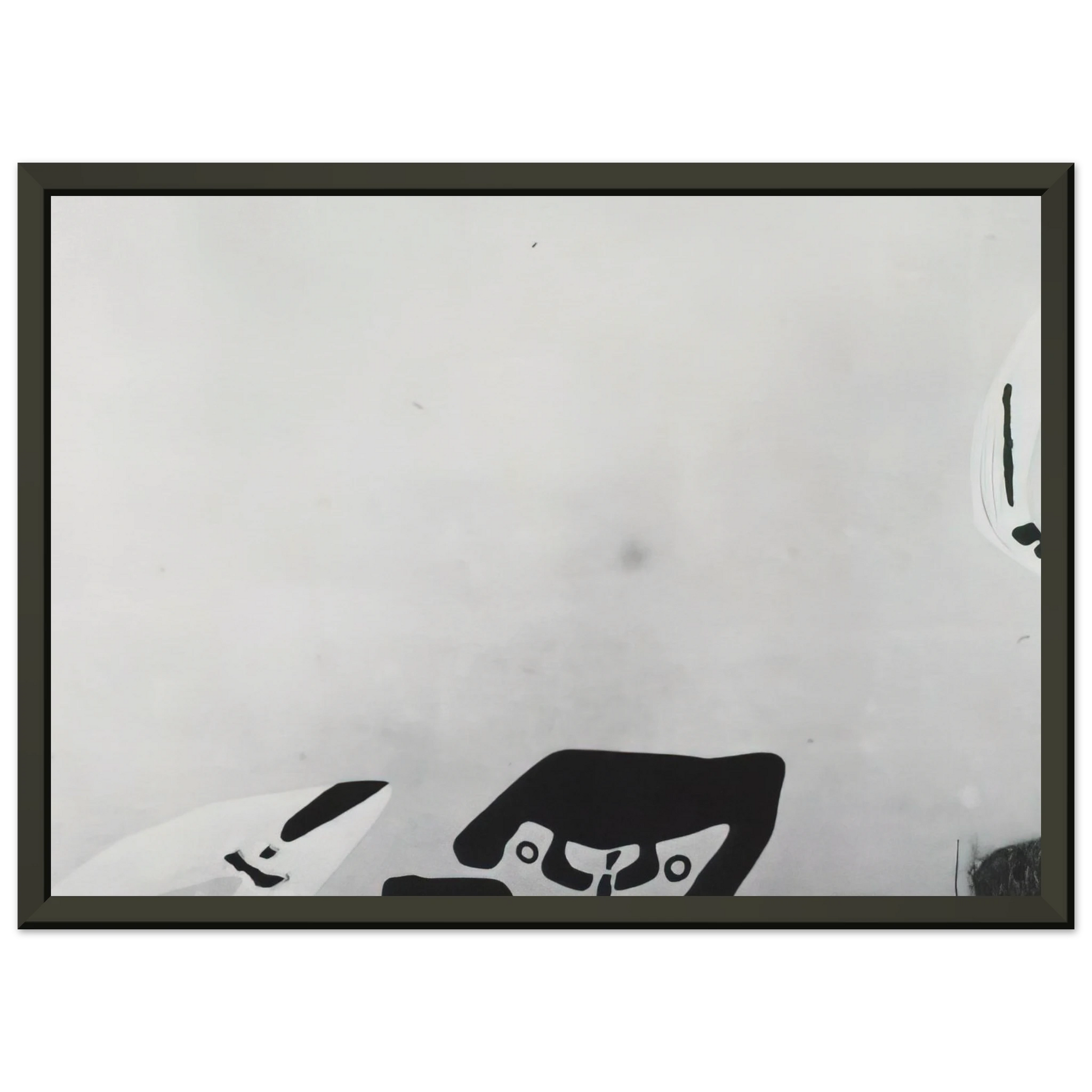 Salvador Dali  FISHERMEN IN CADAQUES Framed Art Print  - Aluminum Frame - 60x80 cm / 24x32 inches