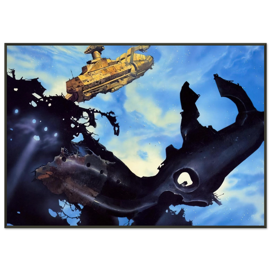 Chris Foss  Chris Foss Framed Art Print  - Aluminum Frame - 21x29.7 cm / 8x12"